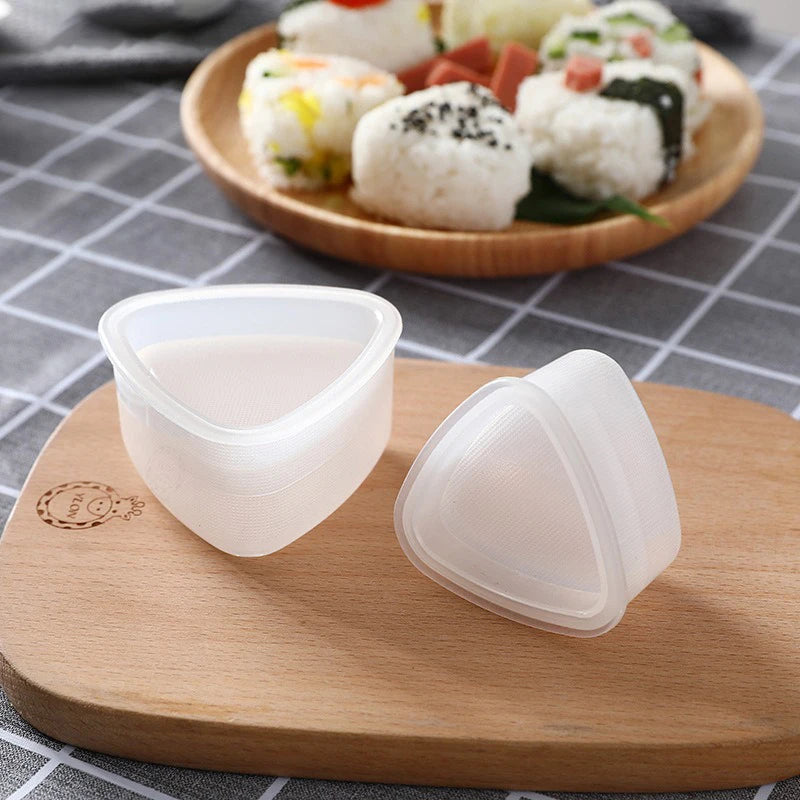 Triangle Onigiri Mold – Easy Sushi & Rice Ball Shaping Tool Sushi Rice Mold Babs