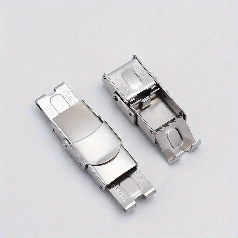 5pcs Stainless Steel Silicone DIY Jewelry Buckle Clasp Set Jewelry Buckle Clasp Babs