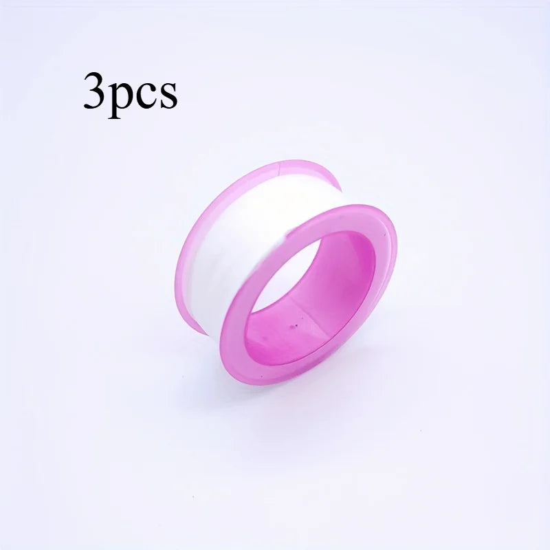 PTFE Pipe Thread Seal Tape – White Oil-Free Plumbing Tape Pipe Thread Seal Tape Babs Pink-3pcs