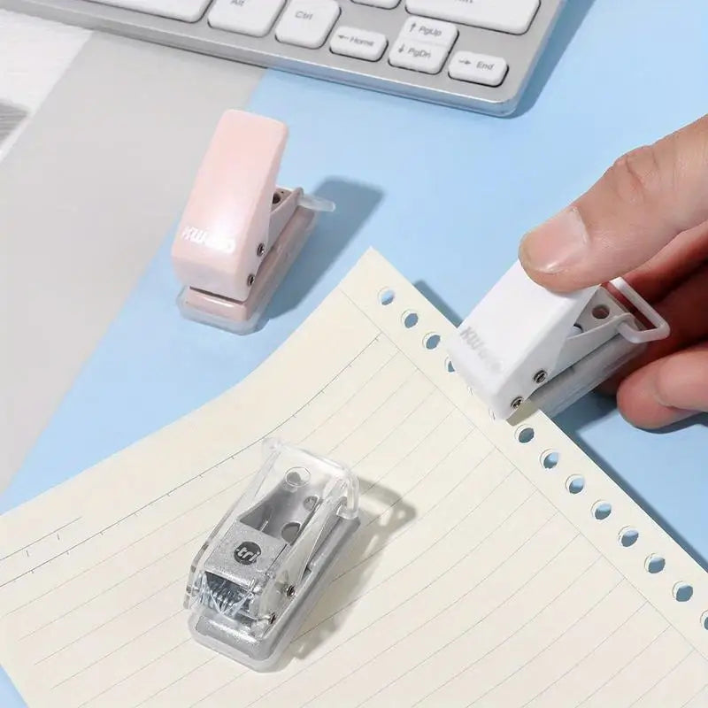 Mini Single Hole Punch – Portable Paper Puncher for Journals Hole Punch Babs