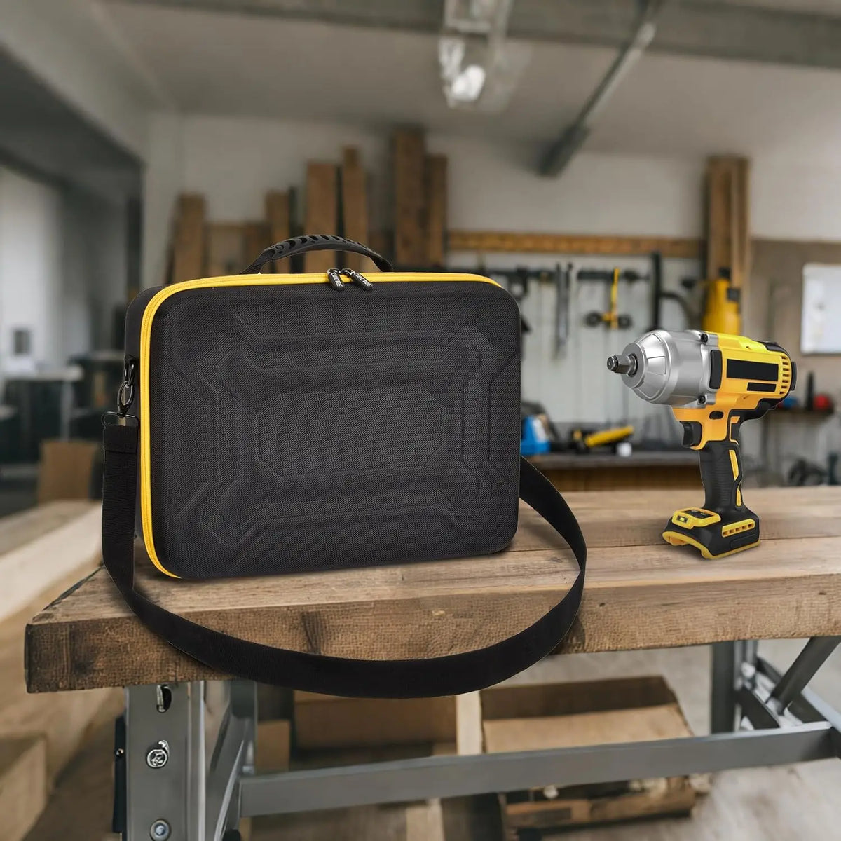 DEWALT DCF900B DCF900P1 Impact Wrench Hard Case Storage Bag Tool Storage Case Babs