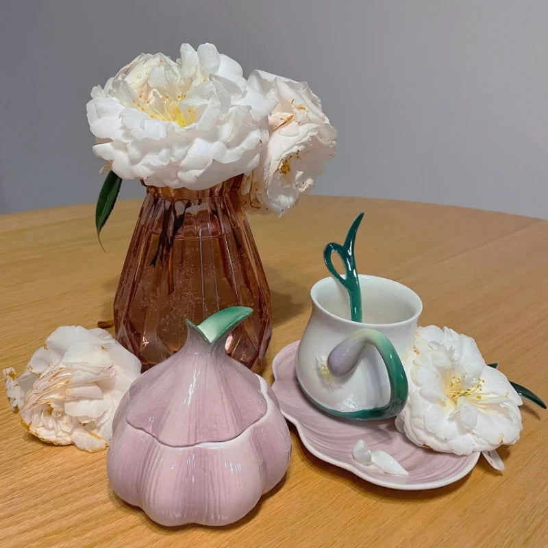 Ceramic Purple Onion Storage Jar – Decorative Kitchen Container Ceramic Storage Jar Babs