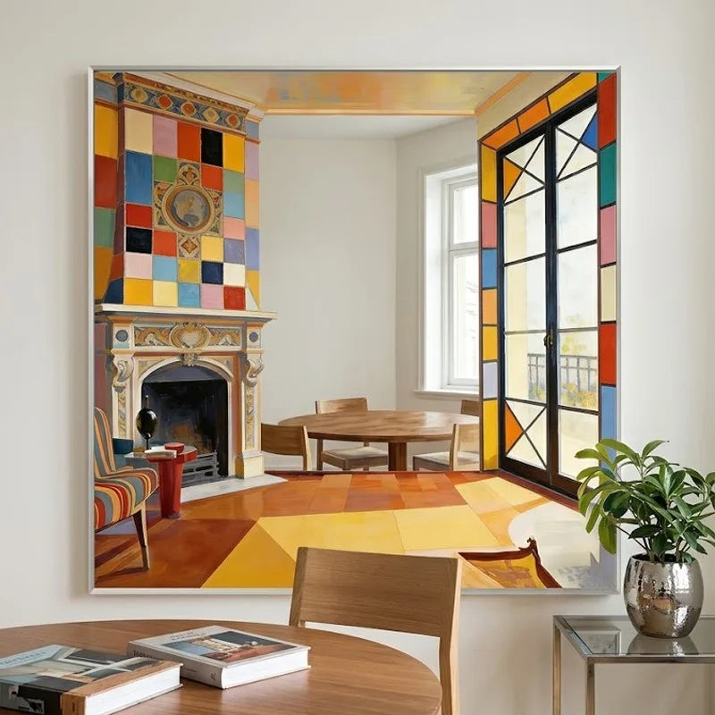 Framed Canvas Wall Art – Luxury Modern Mural for Living Room Framed Canvas Art Babs