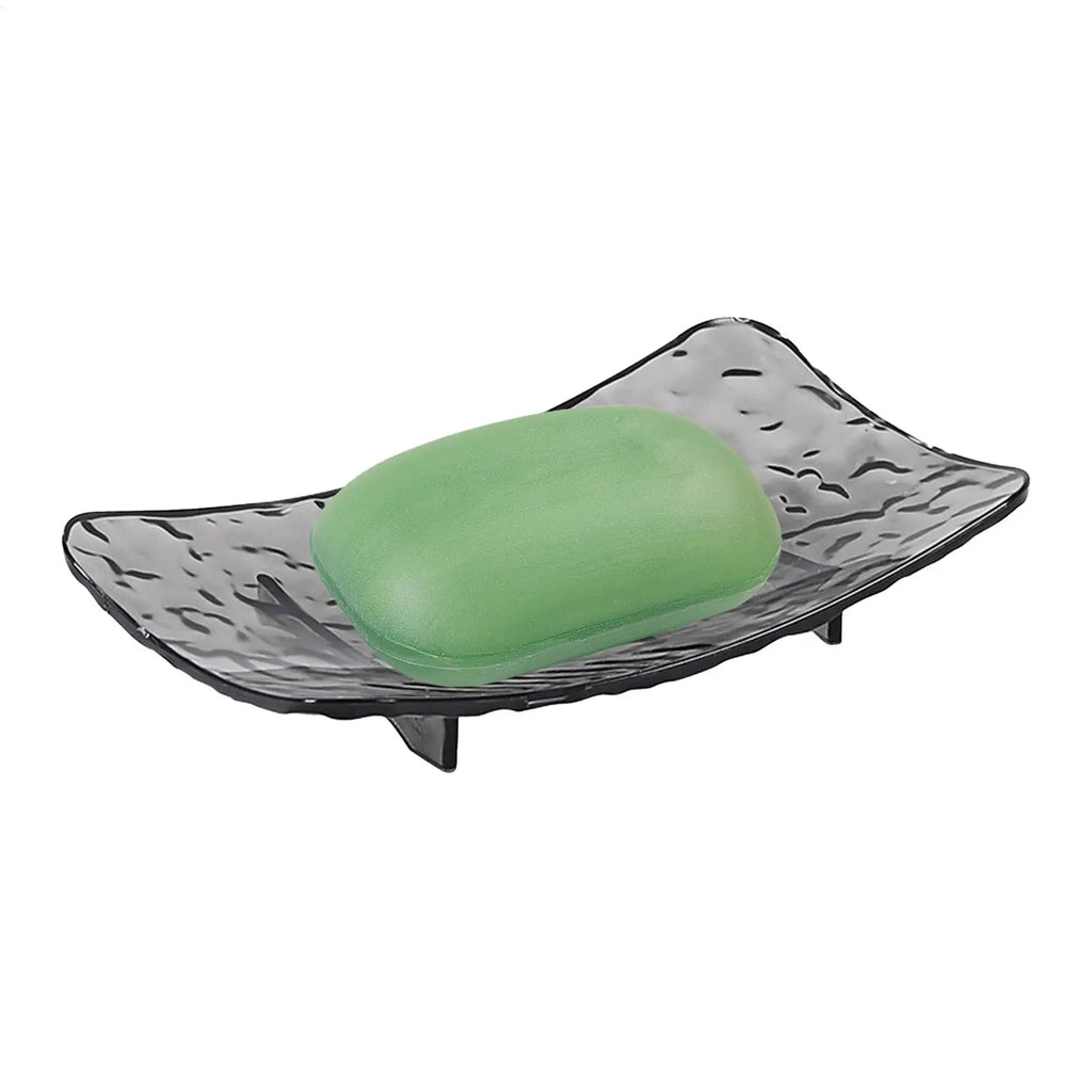 Soap Dish with Drain Holes & Non-Slip Base | Home & Travel Soap Tray Soap Dish Tray Babs