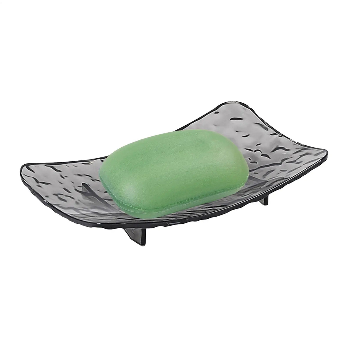Soap Dish with Drain Holes & Non-Slip Base | Home & Travel Soap Tray Soap Dish Tray Babs