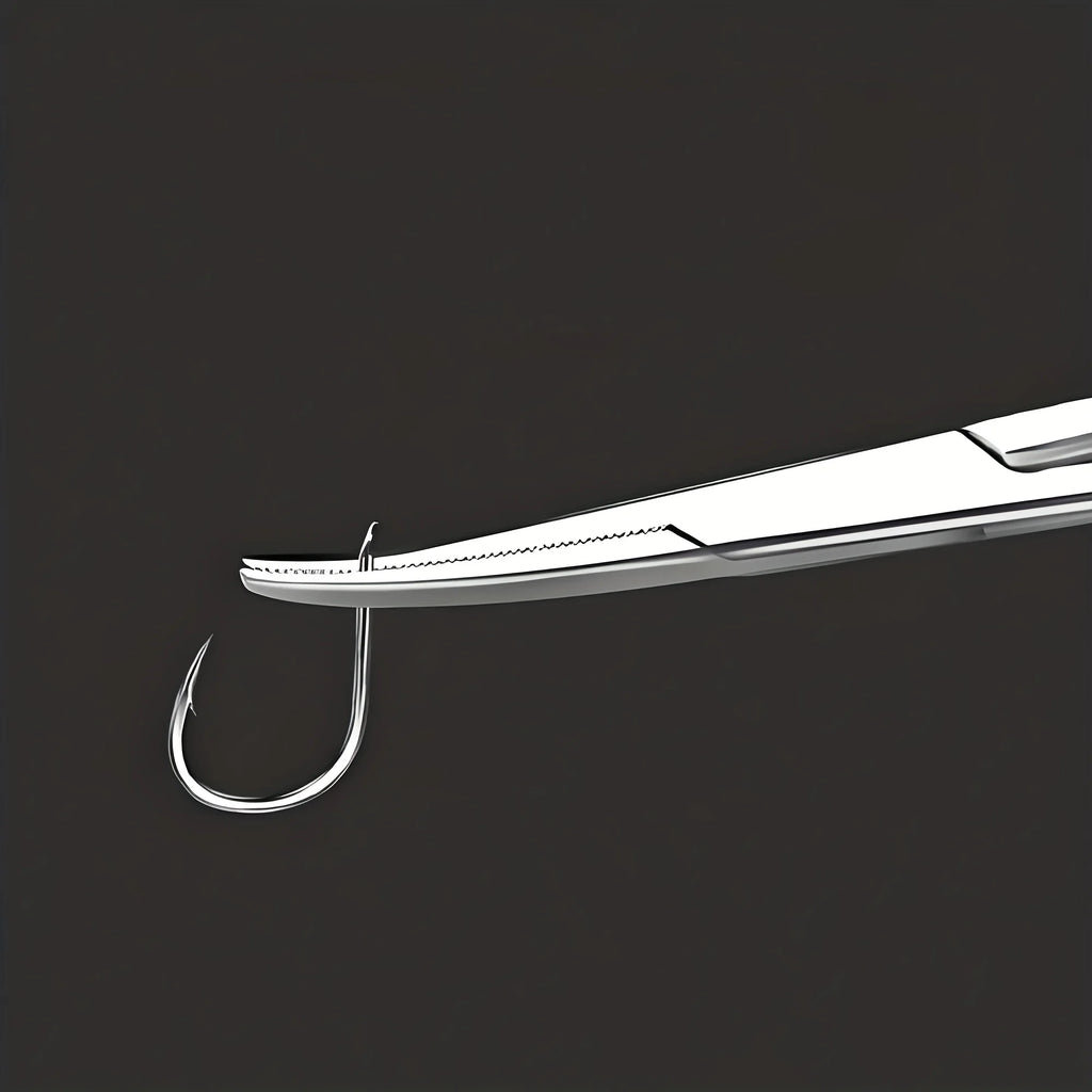 Stainless Steel Ingrown Toenail Forceps – Straight & Curved Tip Nail Care Forceps Babs