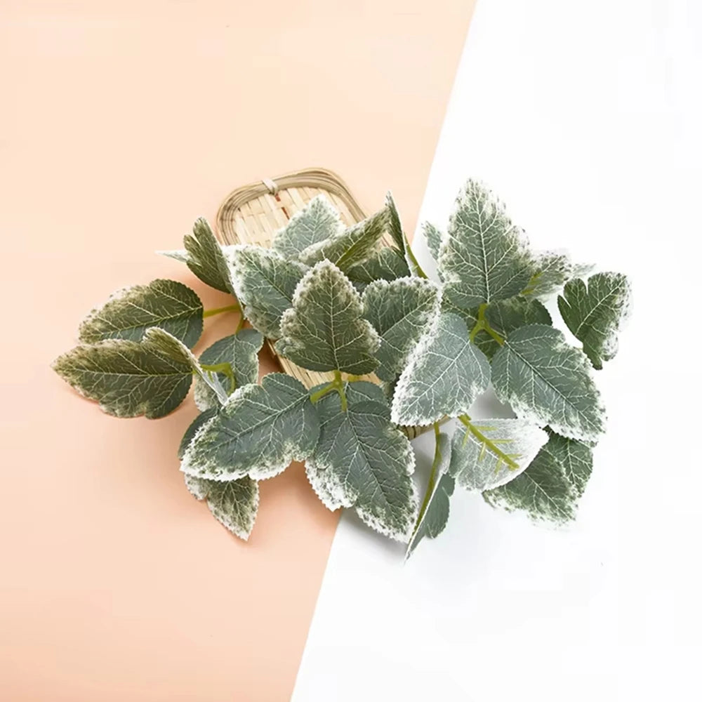 50/100 Pcs Silk Artificial Green Leaves – Wedding & Home Décor Artificial Silk Leaves Babs