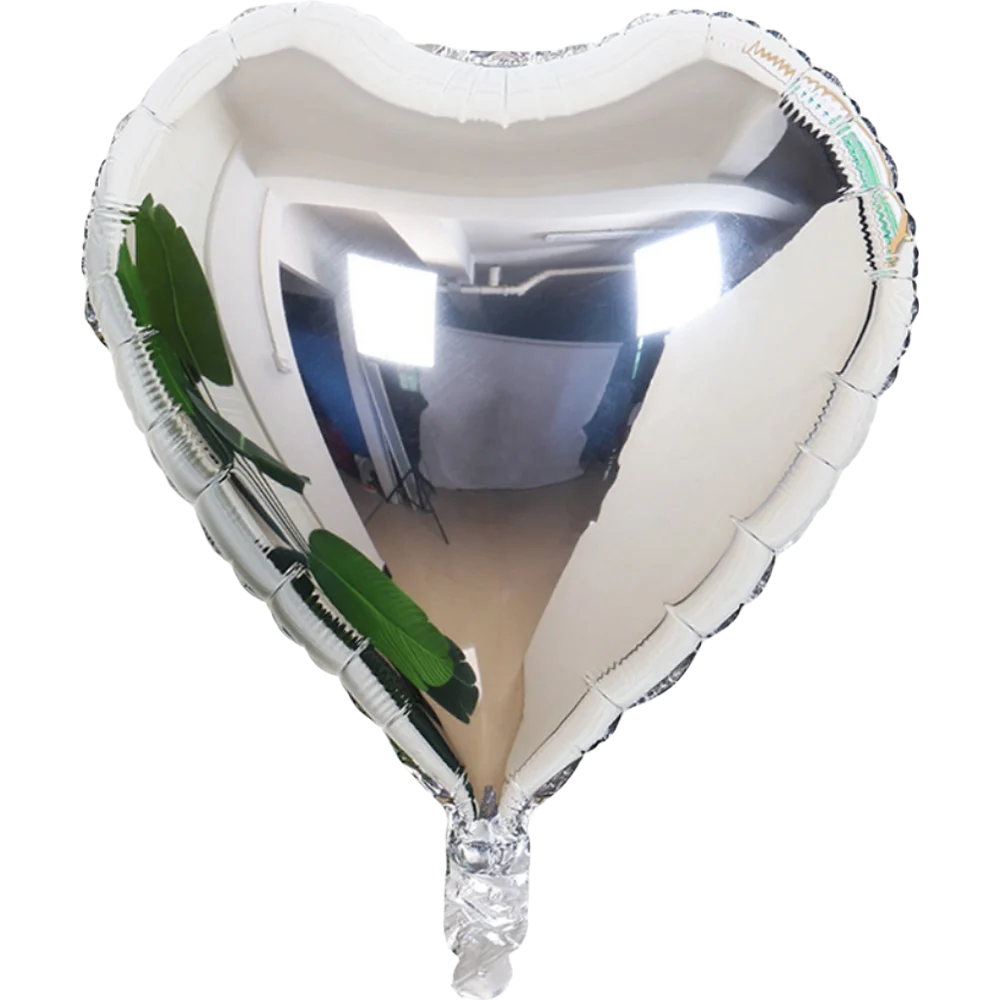 18" Star & Heart Foil Balloons for Parties & Weddings (5–50 pcs) Party Foil Balloons Babs