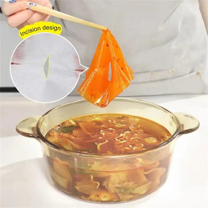 12-Pack Disposable Soup Oil Absorbing Paper | Kitchen Degreaser Soup Oil Absorber Babs