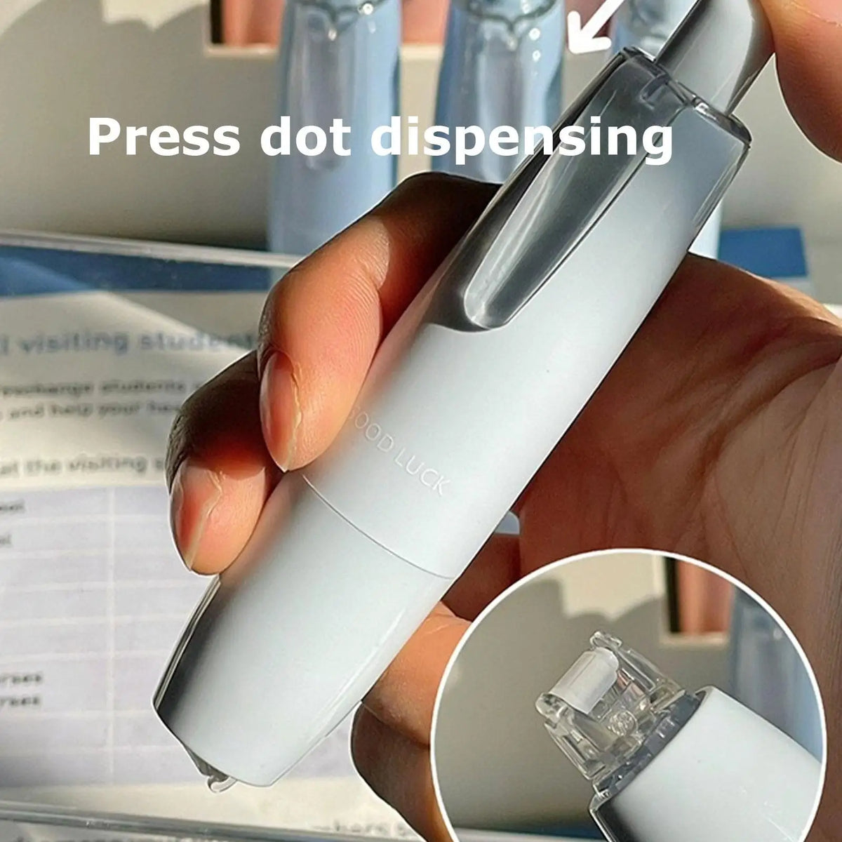 Cute Press-Type Correction Tape Replaceable Core – 4 Pack Correction Tape Babs