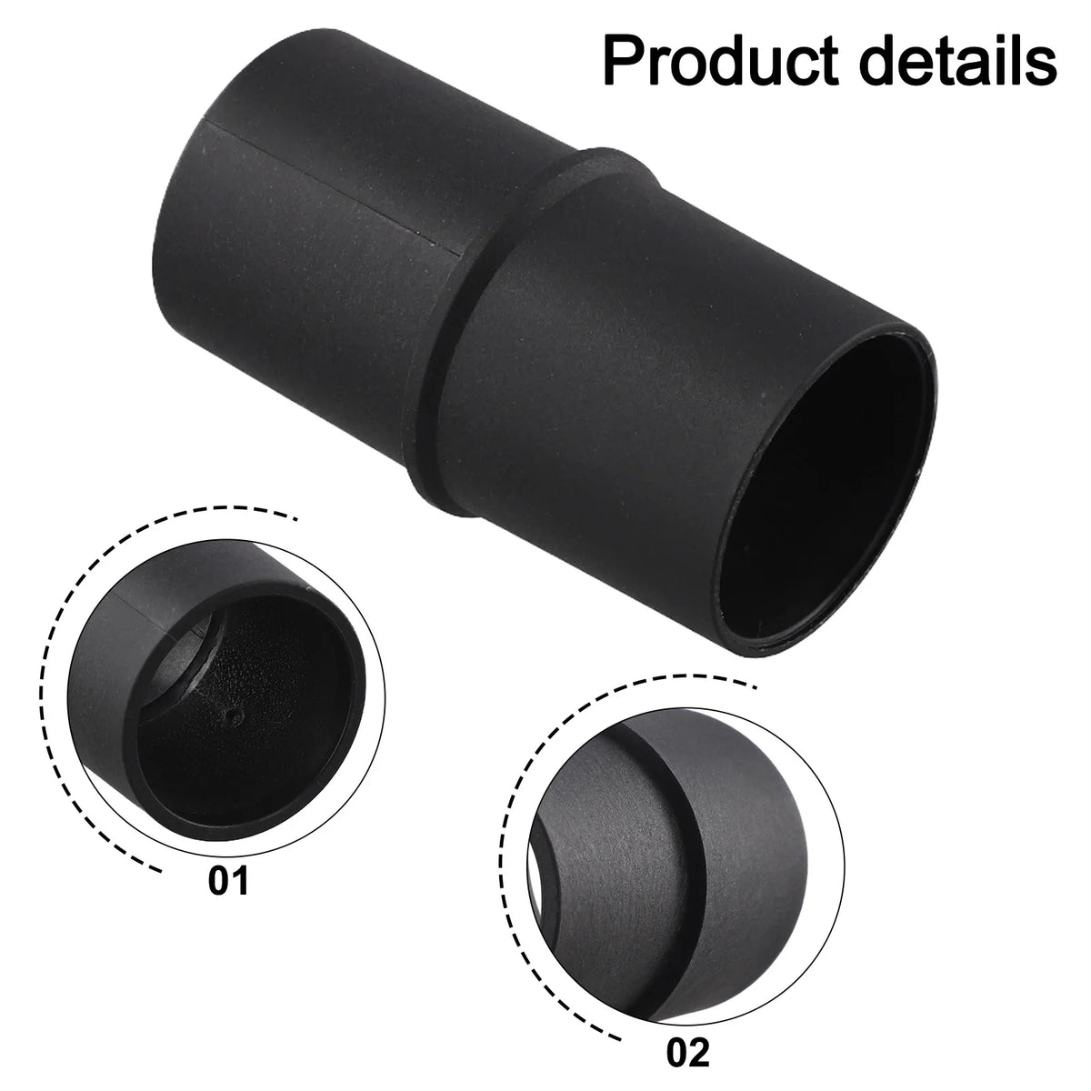 Vacuum Hose Adapter 35mm to 32mm | Wand & Brush Converter Vacuum Hose Adapter Babs