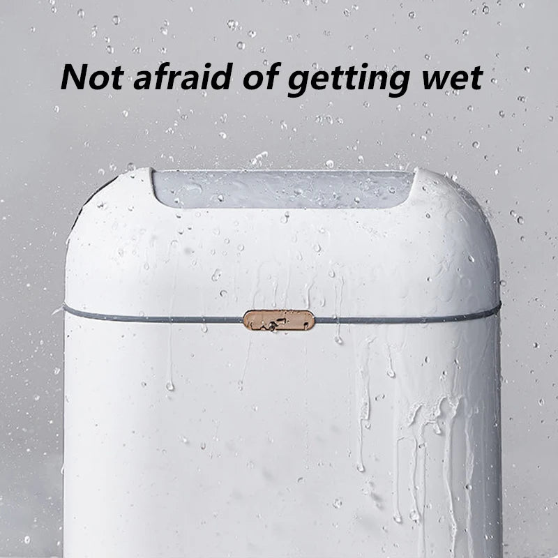 9L Smart Touchless Trash Can with Lid – Auto Sensor Waste Bin Smart Trash Can Babs