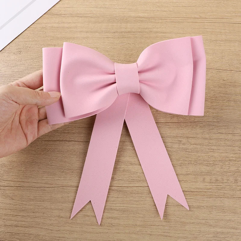 Pink Bow Cake Toppers EVA Foam Bowknot Party Decorations Cake Topper Decoration Babs