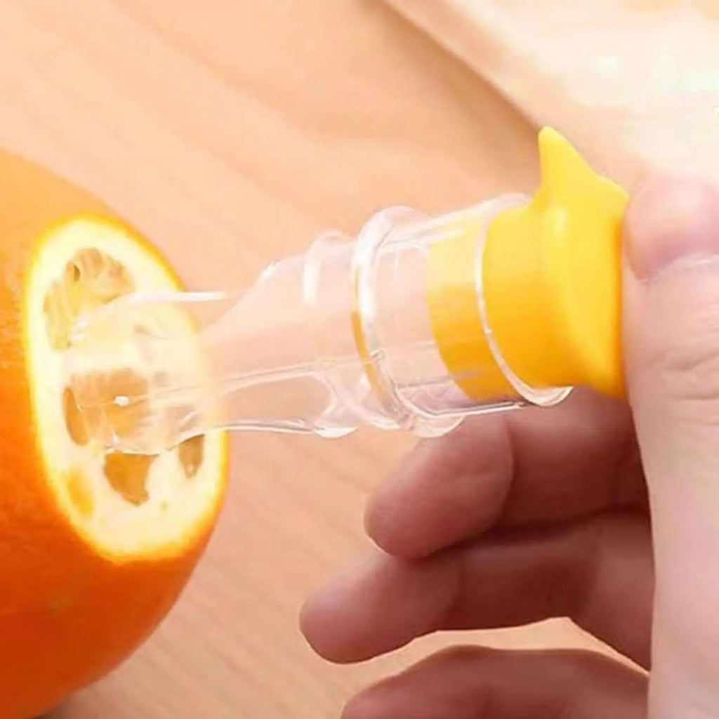 Manual Lemon Squeezer with Built-In Filter – Portable Citrus Juicer Manual Citrus Juicer Babs