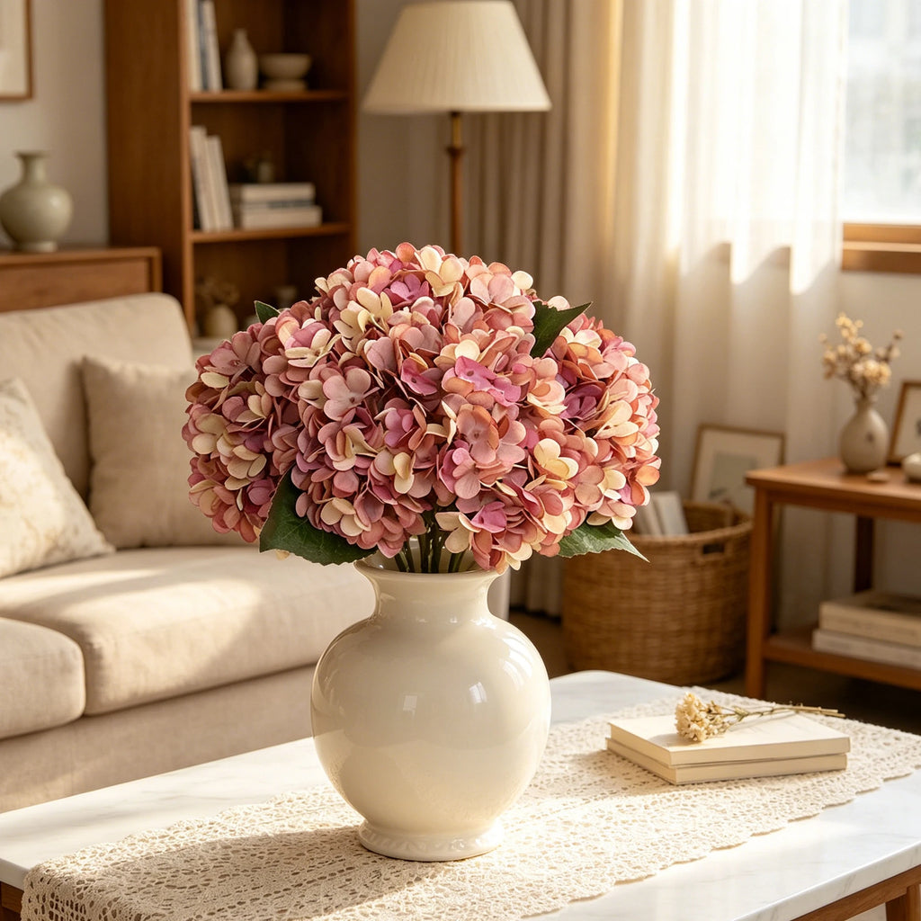 Artificial Silk Hydrangea Flowers – Wedding & Home Décor Artificial Silk Flowers Babs