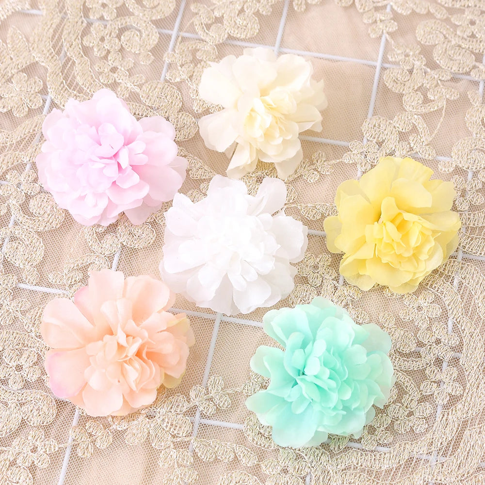 10/20Pcs Artificial Chiffon Silk Flowers – Wedding & Home Decor Artificial Flowers Babs