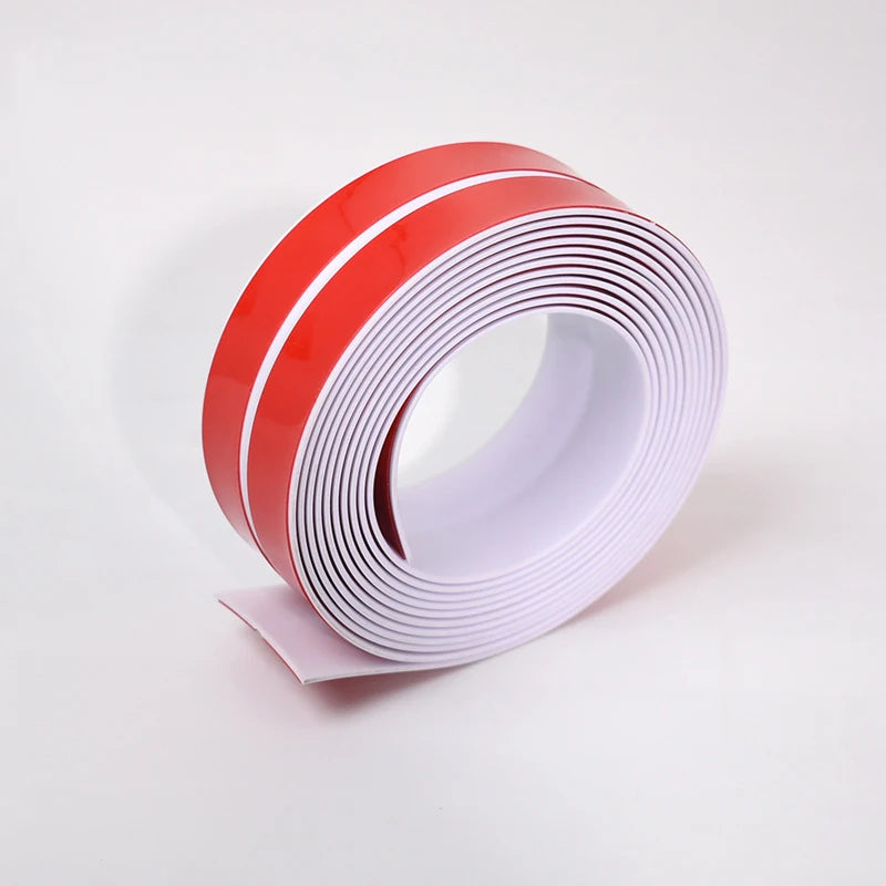1M Flexible Wall Corner Protector Peel & Stick Trim Strip Wall Corner Protector Babs white 100x6cm