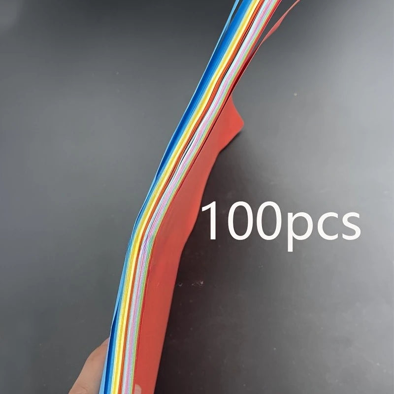 A4 Color Paper 50/100 Pcs – 10 Colors, Printing & Origami Color Copy Paper Babs