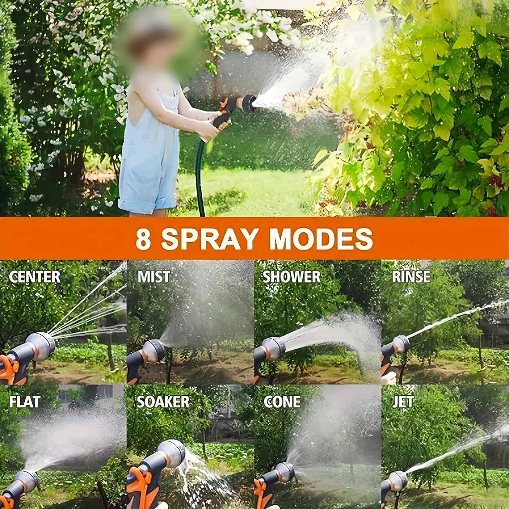 8-Mode High-Pressure Garden Spray Gun – Adjustable Nozzle Garden Spray Gun Babs