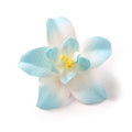 10/20Pcs Silk Artificial Orchid Flower Heads – Wedding & DIY Decor Artificial Flower Heads Babs Blue 10Pcs