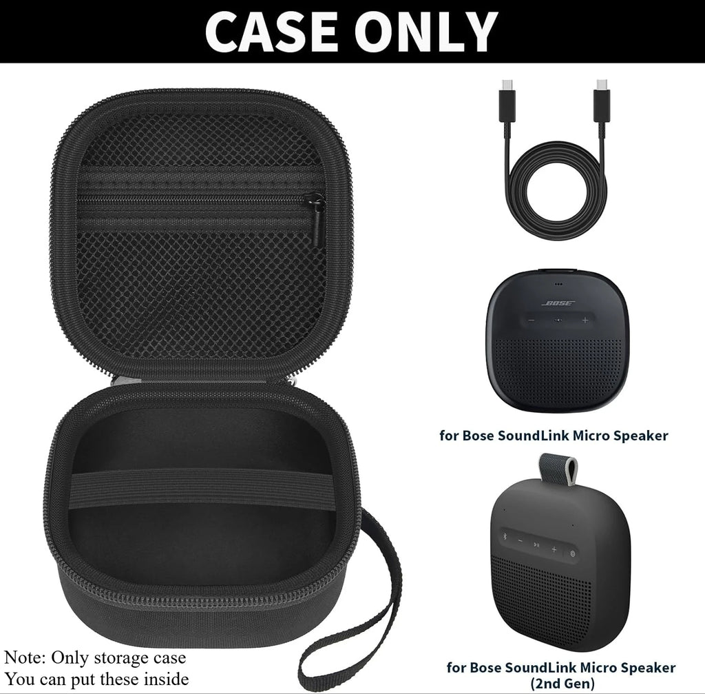 Paiyule Case for Bose SoundLink Micro 2 – Hard Shell Carry Bag Speaker Carrying Case Babs