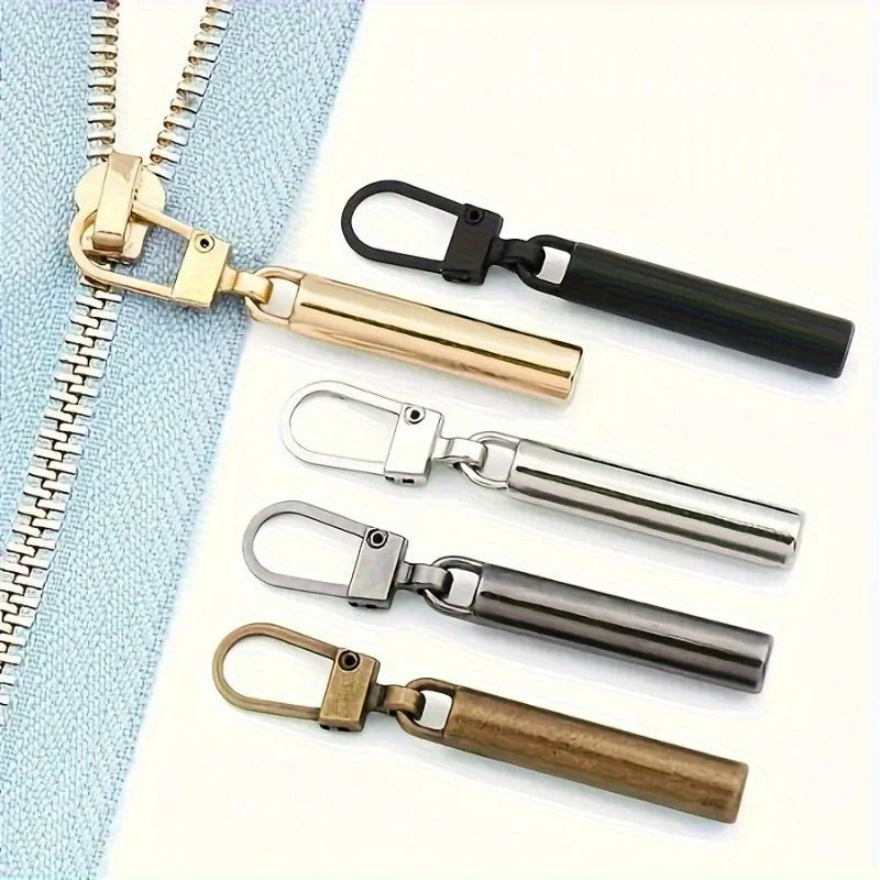 Metal Zipper Pull Replacement Sliders – DIY Sewing Repair Zipper Pull Slider Babs
