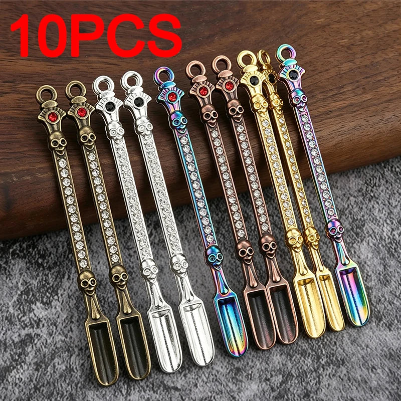 Metal Mini Measuring Spoons Set – Powder, Salt & Tea Spoons Mini Measuring Spoons Babs 10pcs Mix