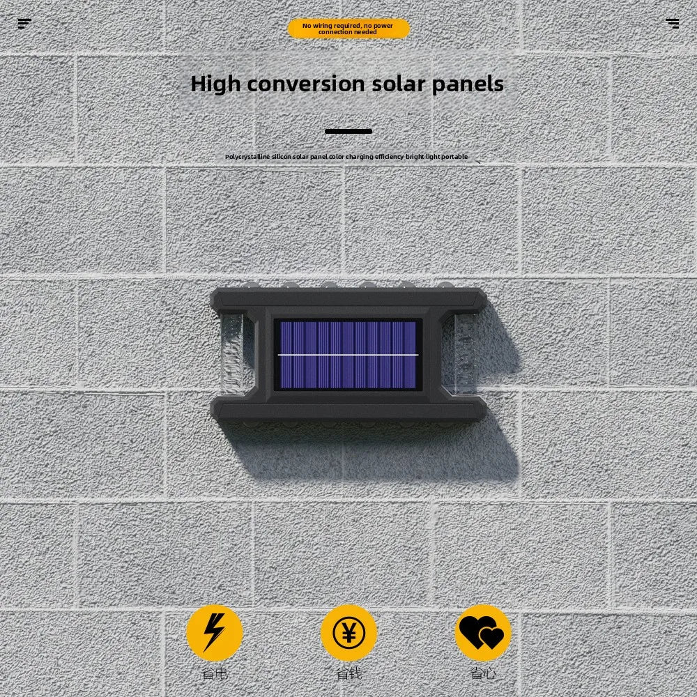 Solar Outdoor Wall Light – Rainproof Garden Landscape Lamp Solar Wall Light Babs