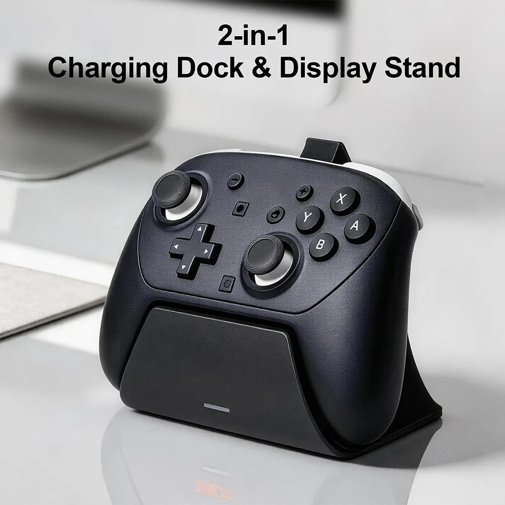 Nintendo Switch Pro Controller Dual Charging Dock with LED Controller Charging Dock Babs