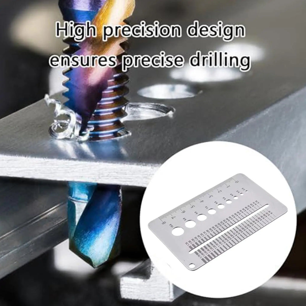 Stainless Steel Crack Width Gauge – Precision Gap Ruler Crack Width Gauge Babs