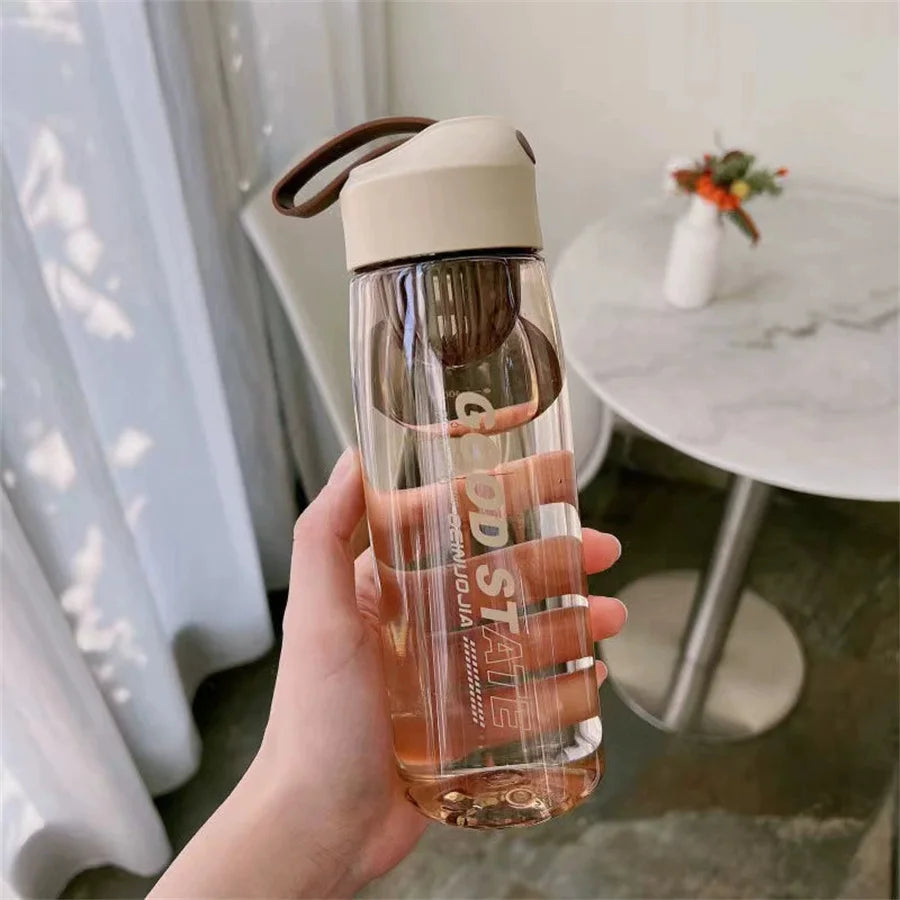 Large Capacity Sports Water Bottle with Filter & Carry Rope Sports Water Bottle Babs