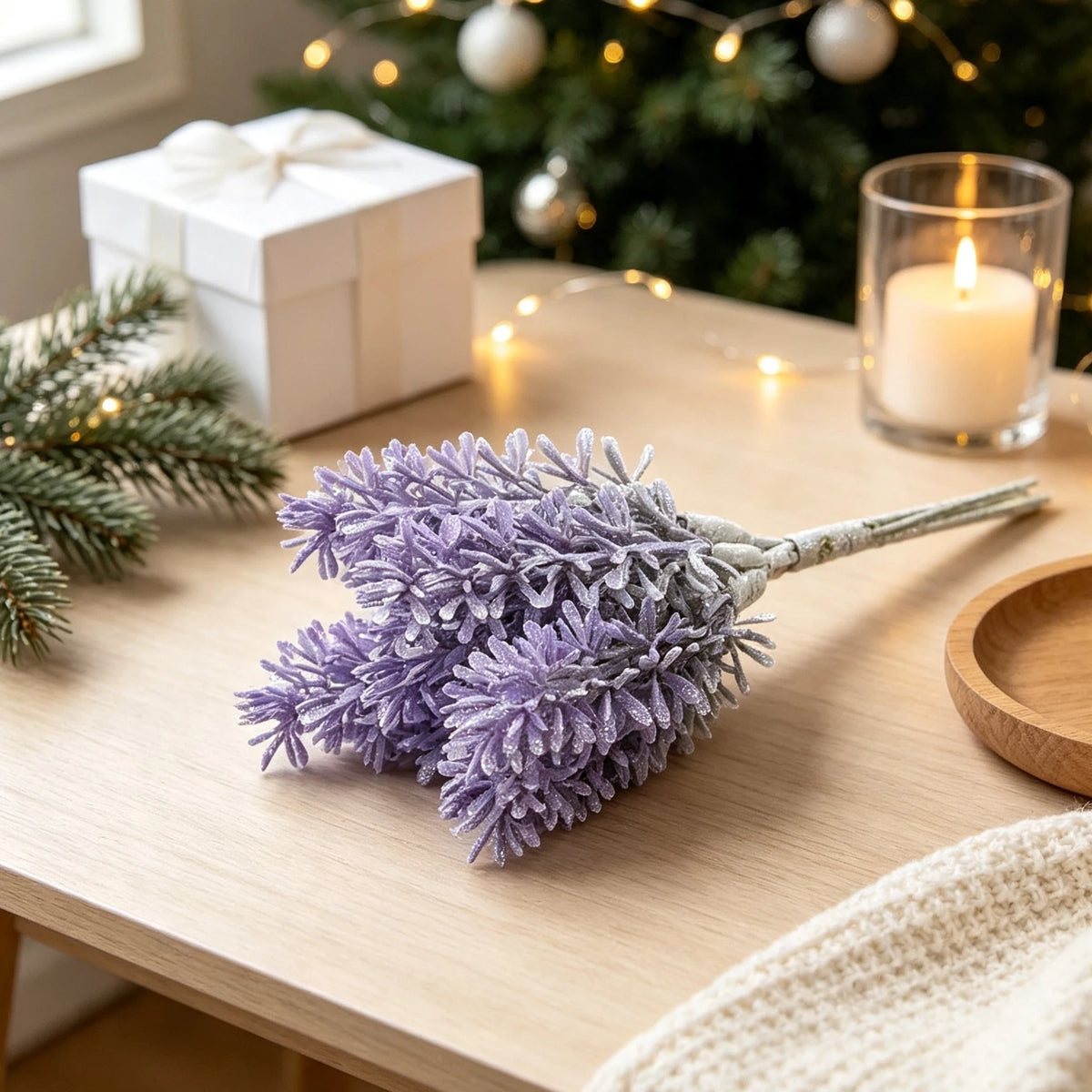 Artificial Mini Christmas Tree Sprigs – DIY Holiday Décor Artificial Holiday Sprigs Babs