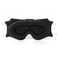 FUBEICHLY 3D Blackout Sleep Eye Mask – Adjustable Contoured Sleep Eye Mask Babs black