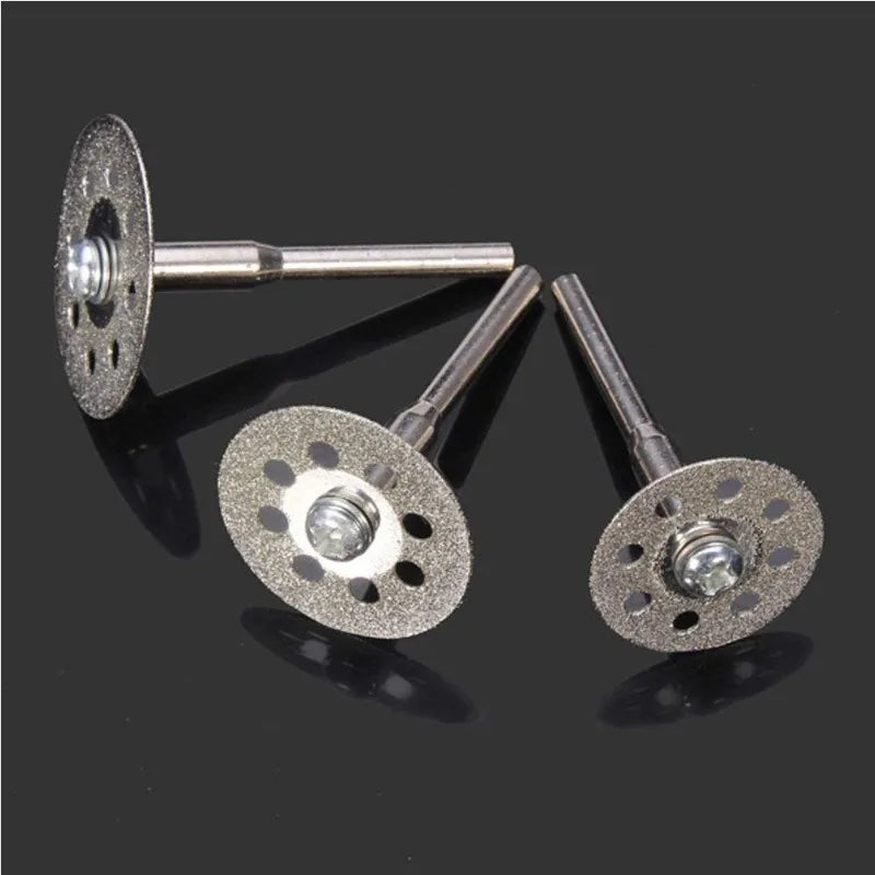 10-Pc Diamond Cutting Disc Set for Dremel Rotary Tools Rotary Tool Blades Babs