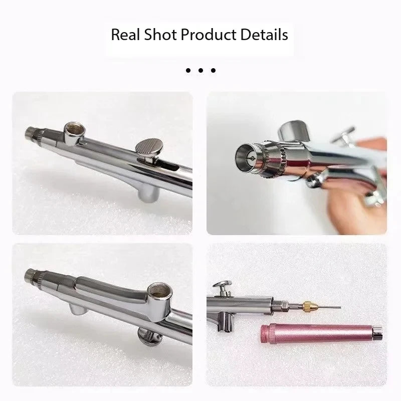 Single Action Airbrush 0.3mm Nozzle Spray Gun – Nail, Model, Cake Airbrush Spray Gun Babs