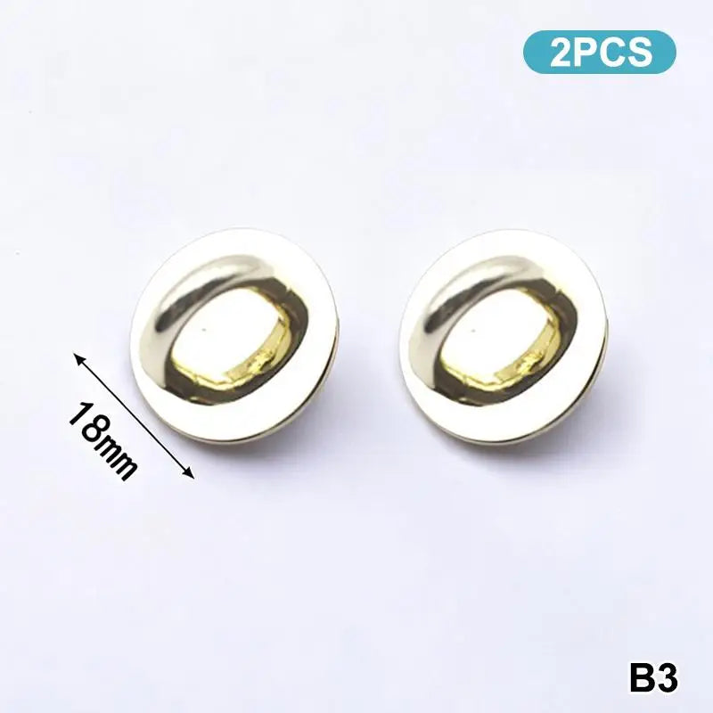 2pcs Adhesive Metal Phone Charm Holder & Keychain Hook Phone Charm Holder Babs B3