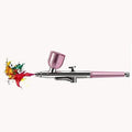 Single Action Airbrush 0.3mm Nozzle Spray Gun – Nail, Model, Cake Airbrush Spray Gun Babs pink No plug