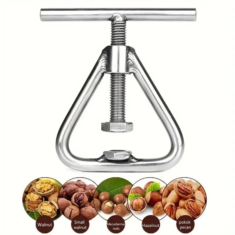 Stainless Steel Adjustable Macadamia Nut Opener Clip Tool Nut Opener Tool Babs