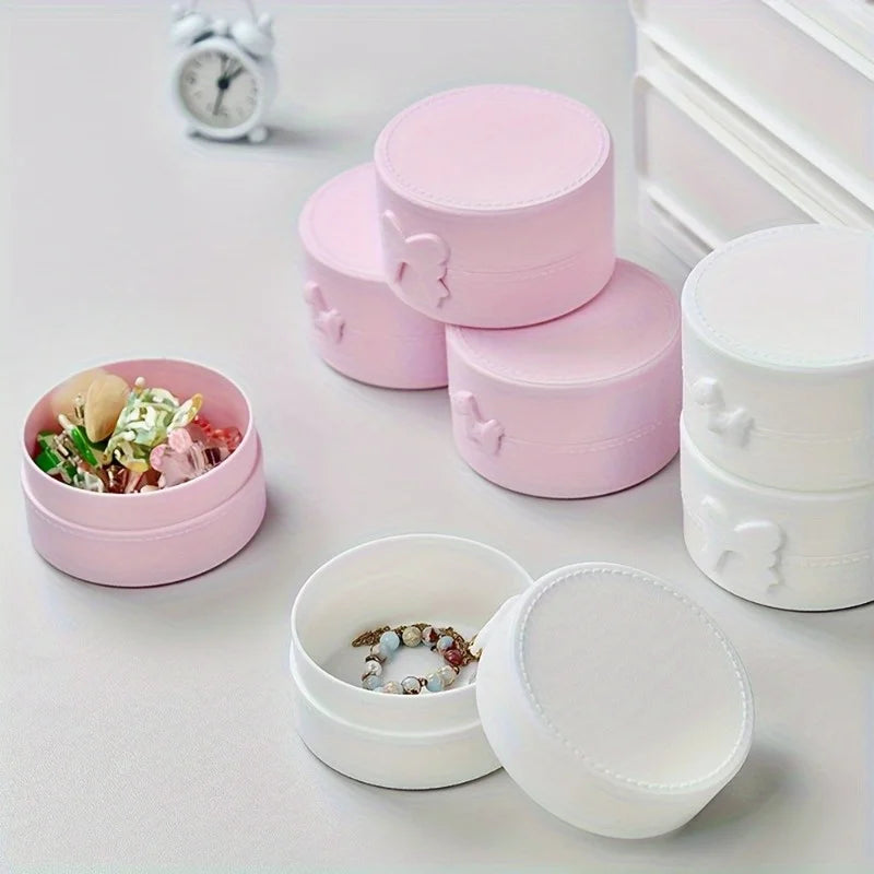 Bowknot Jewelry Organizer Box with Lid – Desktop Storage Jewelry Organizer Box Babs