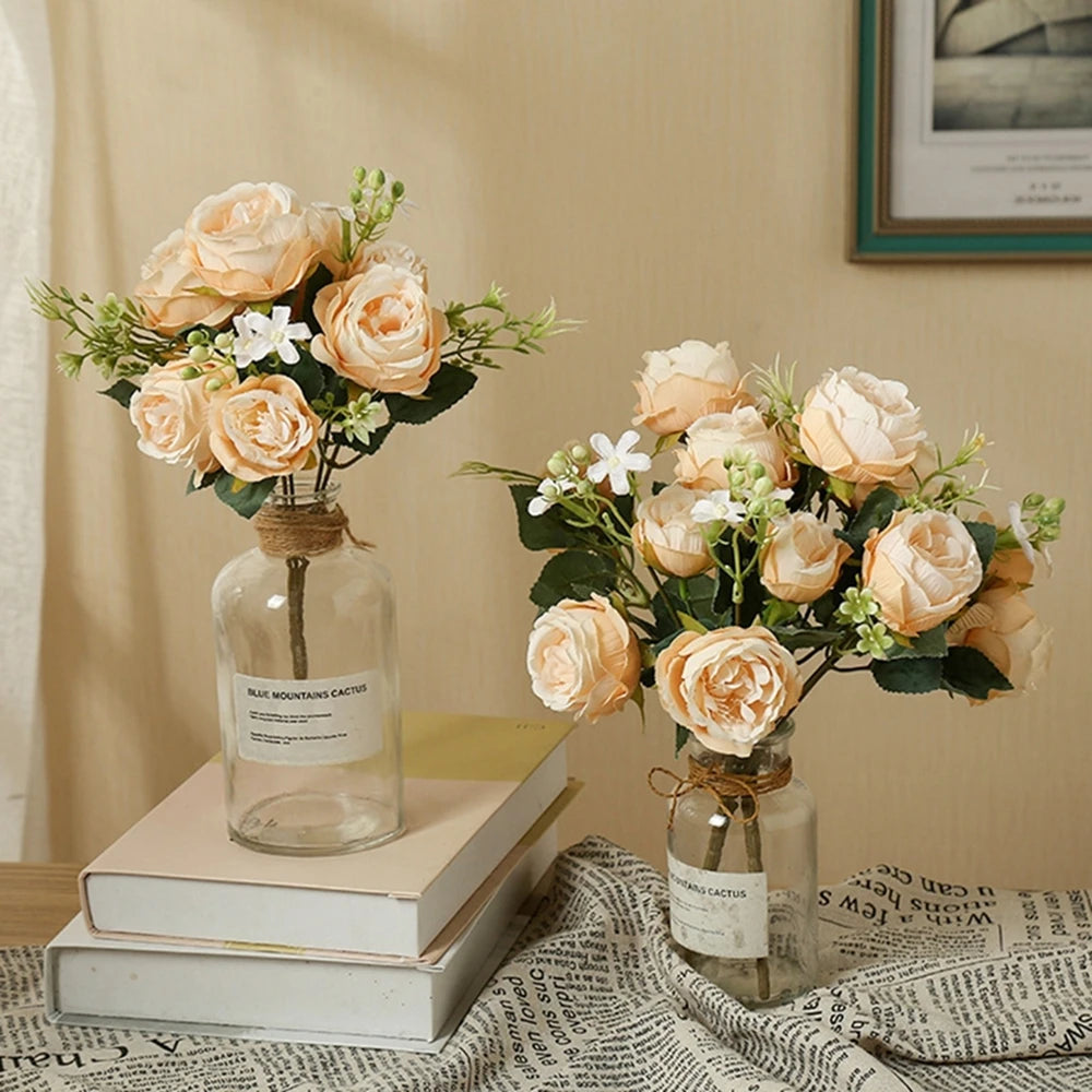 Silk Peony Bouquet – Artificial Flowers for Home & Events Artificial Flower Bouquet Babs