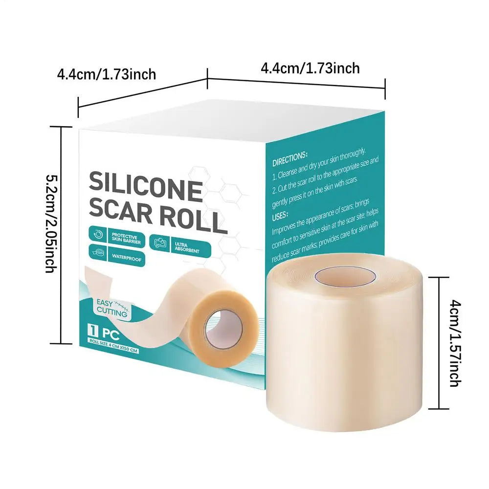 Silicone Scar Patch Hydrocolloid Roll – Self-Adhesive Wound Care Scar & Wound Patch Babs 1pcs