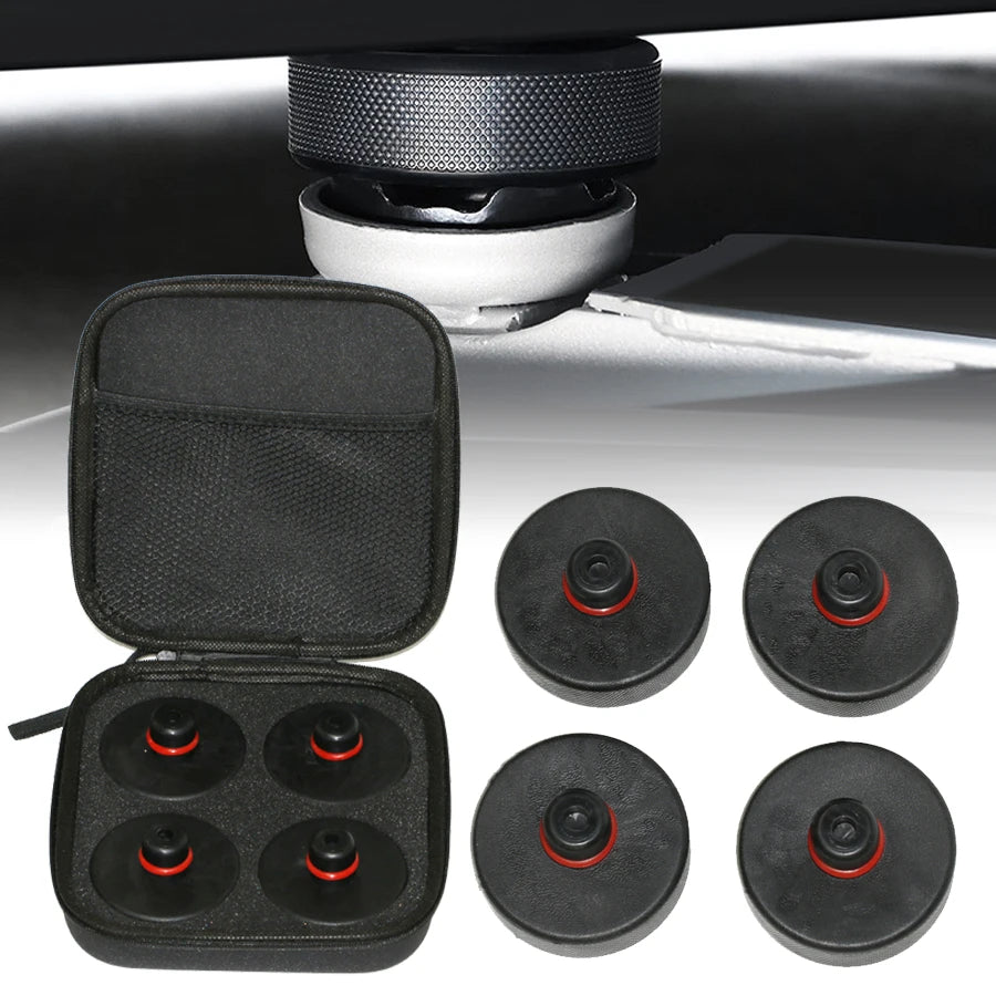 Tesla Rubber Lifting Jack Pad Set – Model 3/Y/S/X 2017–2024 Jack Pad Adapter Babs