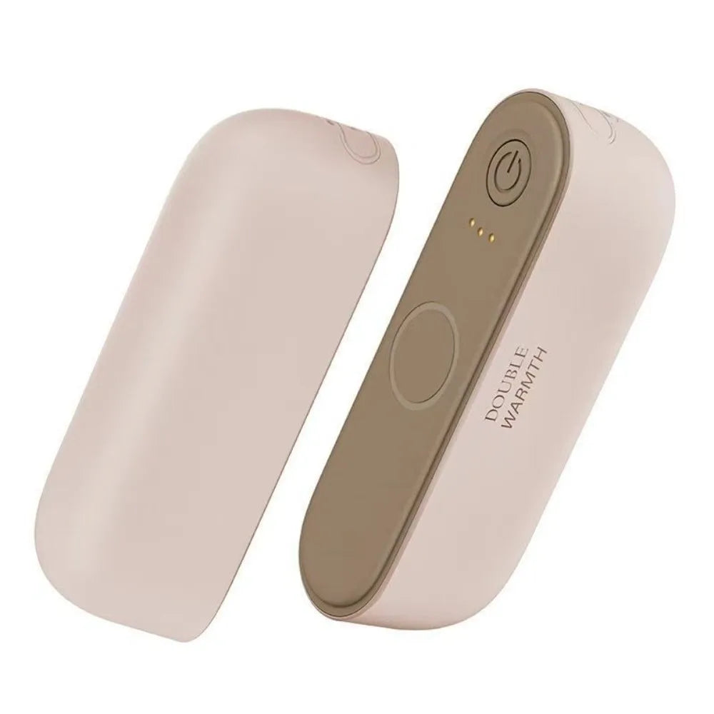 2-in-1 Magnetic Rechargeable Hand Warmers | 3 Heat Settings Rechargeable Hand Warmer Babs Pink