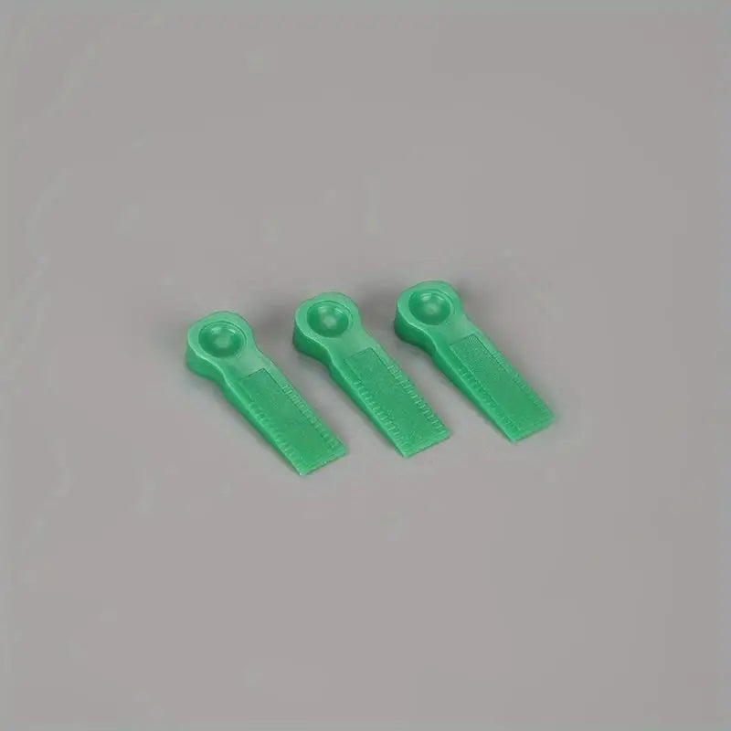 100pcs Reusable Tile Wedge Spacers & Leveling Clips Tile Leveling Spacers Babs