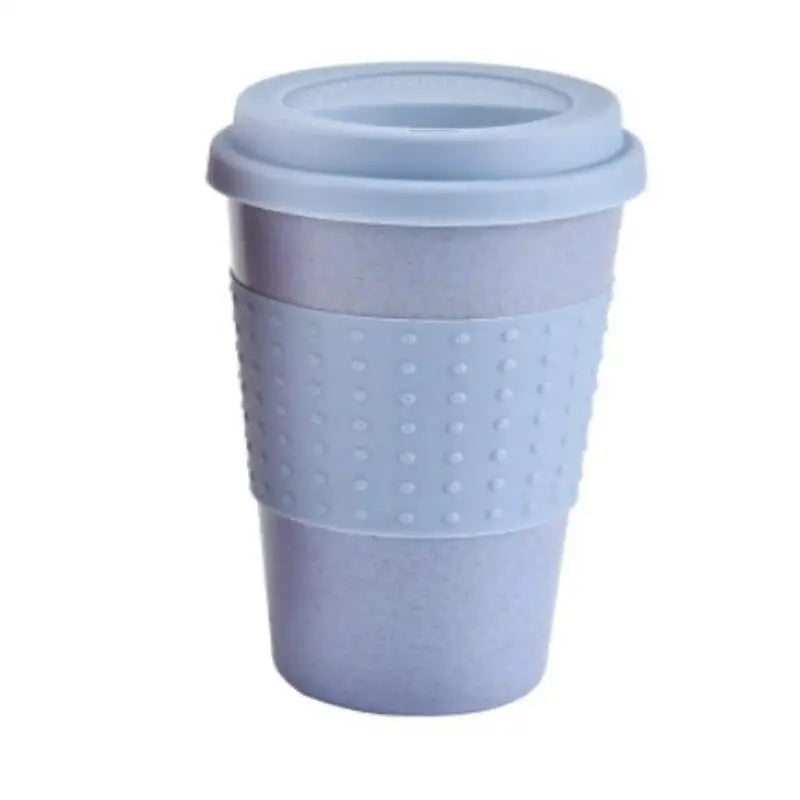 Wheat Straw Eco-Friendly Reusable Travel Mug | Creative Cup Reusable Travel Mug Babs blue
