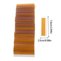 50Pcs Self-Adhesive Clear PVC Shelf Price Tag Holders Shelf Label Holders Babs A1