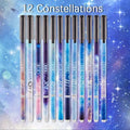 12pc Constellation Gel Pen Set – 0.5mm Kawaii Black Ink Pens Gel Pen Set Babs a sit of 12