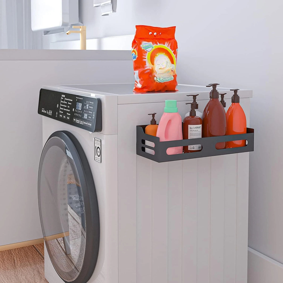Magnetic Refrigerator Side Storage Rack | Kitchen Organizer Kitchen Storage Rack Babs