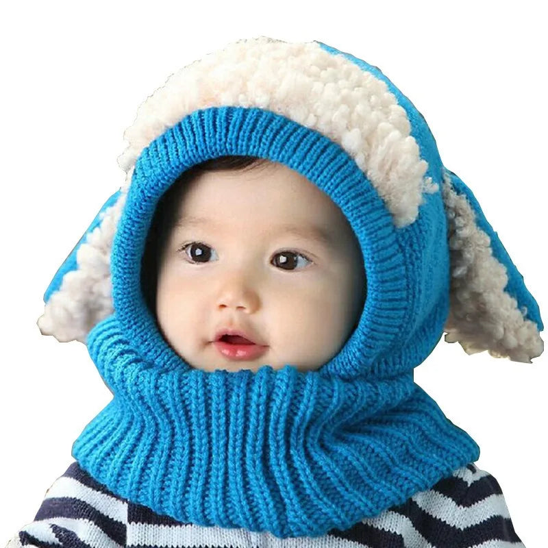 Cute Baby Knit Hat – Warm Winter Cap for Ages 6–36 Months Baby Knit Hat Babs blue