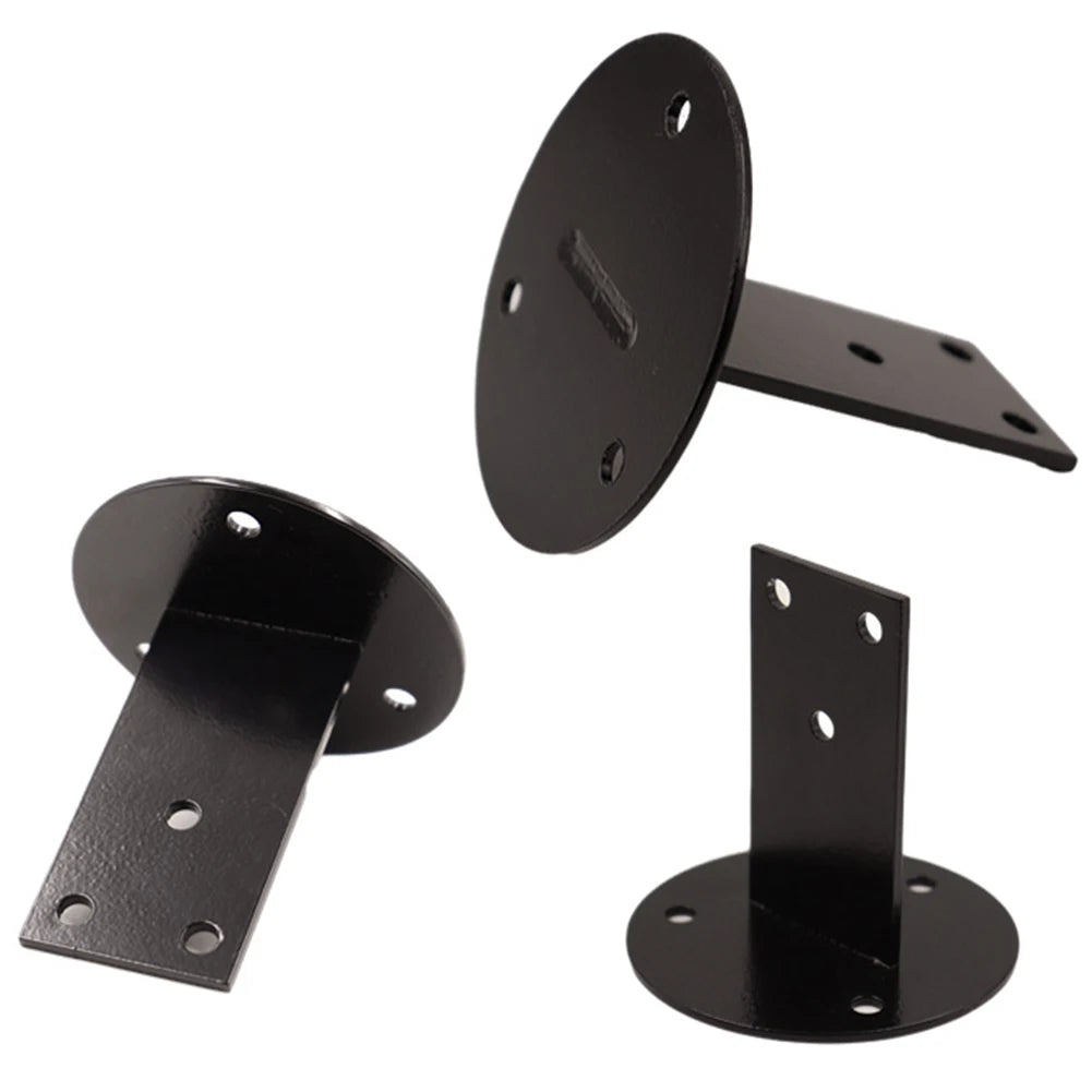 Wall-Mount Stair Handrail Bracket – Black Stainless Steel Handrail Bracket Babs